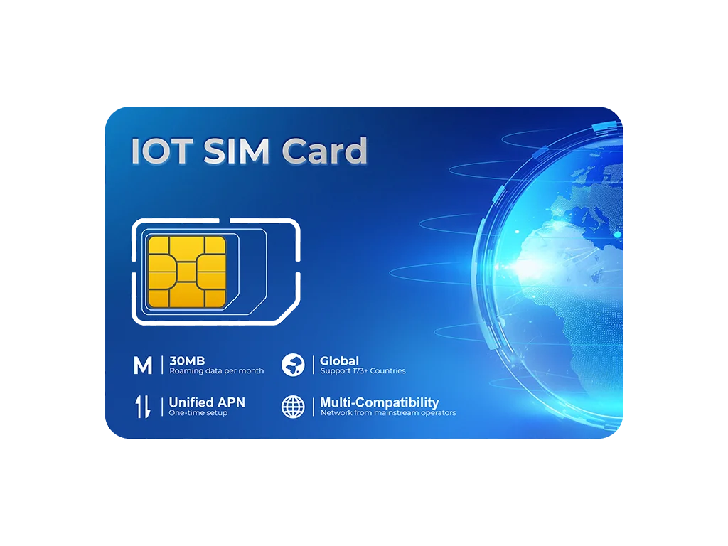 IoT data cards that support GPS trackers and dash cams with flexible plans for different device and country requirements.