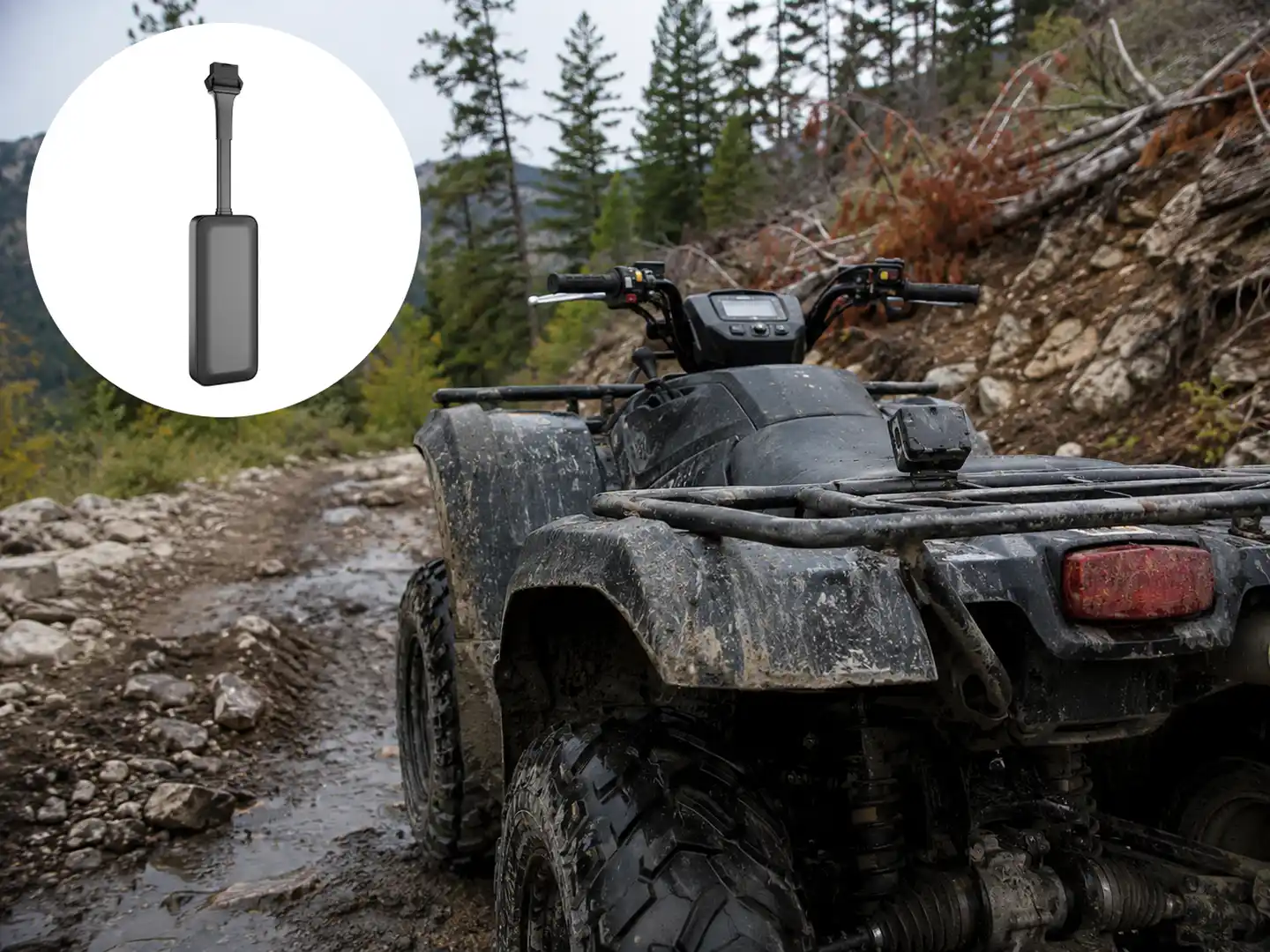 Mini Waterproof Motorcycle GPS Tracker-TR08A