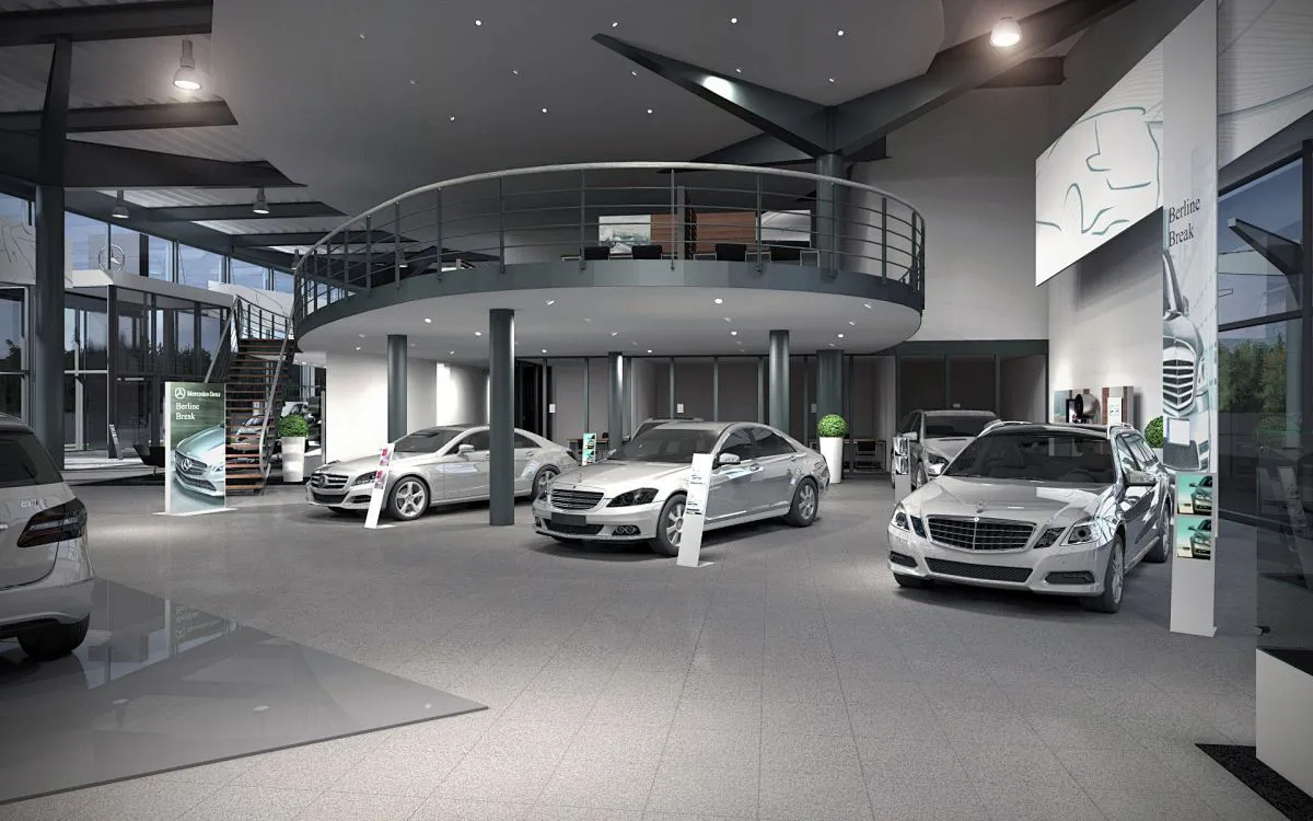 Dealership partnership handshake for vehicle inventory and tracking services.